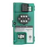 Intrisically safe fieldbus surge protector that is mounted on the trunk connector of the device coupler